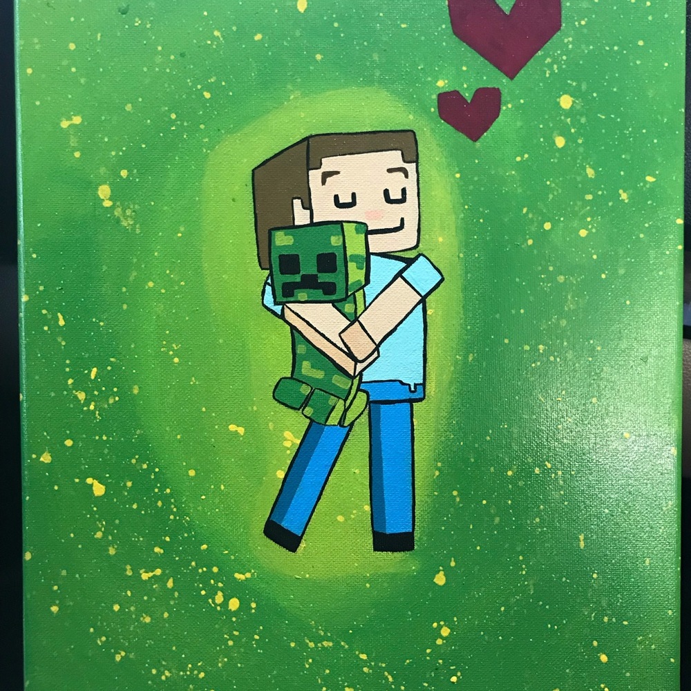 Kids personalized Art Canvas. Room decor 💚💜🤩🤩